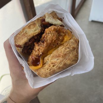 Bird Bird Biscuit - Chicken Theodore Sandwich - Breakfast & Brunch Near Me - Austin, Texas