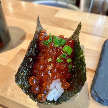 Sugo Hand Roll Bar - Ikura Hand Roll - Sushi Bars Near Me - Seattle, Washington Sugo Hand Roll Bar - Ikura Hand Roll - Sushi Bars Near Me - Seattle, Washington