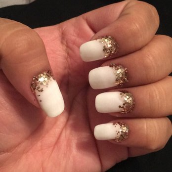 Madelyn Chicago Nail Spa - Added glitter to the out grown part of my nails because I didn't want to get a filling. They still look great 5 weeks later! :) - Nail Salons Near Me - Chicago, Illinois Madelyn Chicago Nail Spa - Added glitter to the out grown part of my nails because I didn't want to get a filling. They still look great 5 weeks later! :) - Nail Salons Near Me - Chicago, Illinois