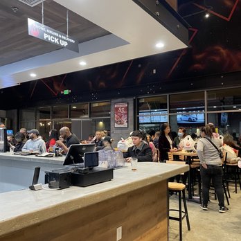Fire Wings - Downey - Busy inside! - Chicken Wings Near Me - Downey, California