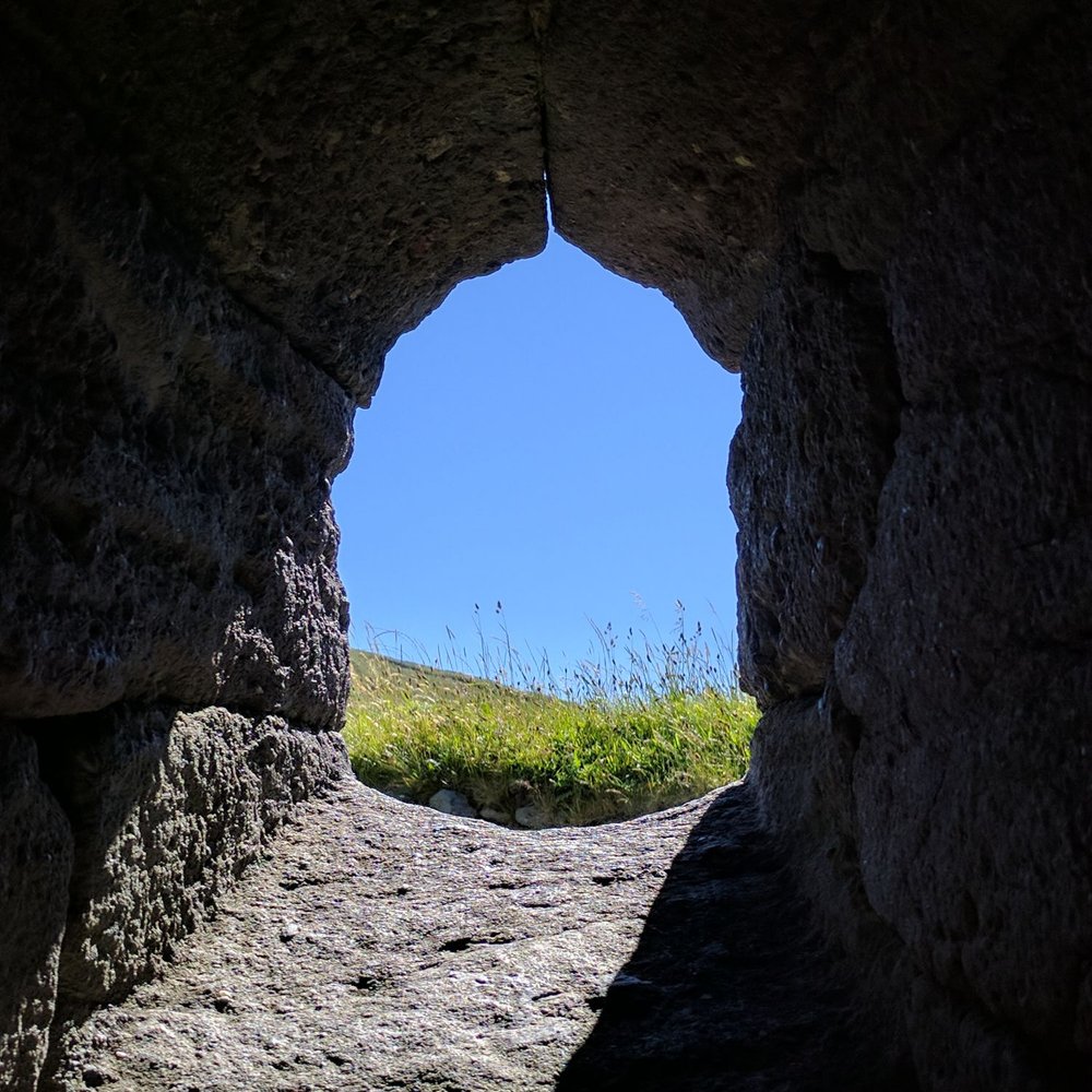 Gallarus Oratory - Window of Gallarus Oratory - Churches Near Me - Dingle, Kentucky