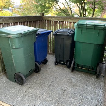 Nguyen Landscaping and Construction - New pavers for garbage cans. - Landscaping Near Me Nguyen Landscaping and Construction - New pavers for garbage cans. - Landscaping Near Me
