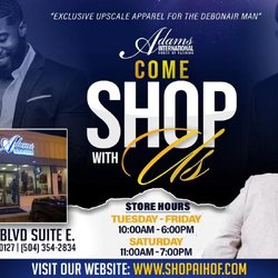 Adams International House of Fashion