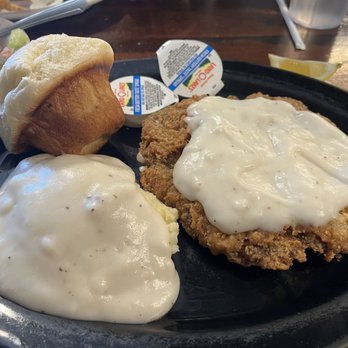Sheba's Family Restaurant - Chicken Fried Steak, salad, 1 side and a roll meal. - American Near Me - Hope, Arkansas Sheba's Family Restaurant - Chicken Fried Steak, salad, 1 side and a roll meal. - American Near Me - Hope, Arkansas