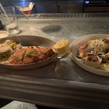 Vernick Fish - Swordfish katsu and scallops - Seafood Near Me - Philadelphia, Pennsylvania