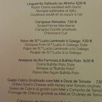 Faz Gostos - menu page - Portuguese Near Me - Lisbon, 11