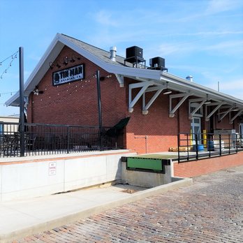 Sun King - Kokomo - former train depot repurposed into the brewery. Note the outdoor seating on the north side. - Breweries Near Me - Kokomo, Indiana Sun King - Kokomo - former train depot repurposed into the brewery. Note the outdoor seating on the north side. - Breweries Near Me - Kokomo, Indiana