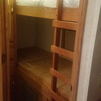 Lovewell State Park - Bunk beds in closet - Parks Near Me - Webber, Kansas