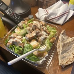 Chicken Caesar Wraps