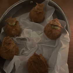 Dear Strangers - Smoked chicken croquettes