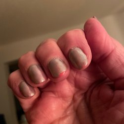Mahwah Nails - Bad gel job