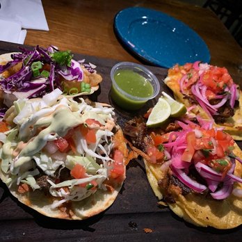 Compadres Cantina - Taco Flight! - Mexican Near Me - Ontario, California Compadres Cantina - Taco Flight! - Mexican Near Me - Ontario, California