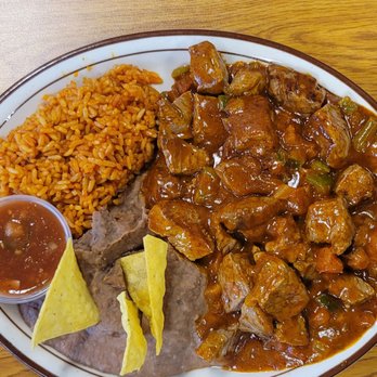 The Blue Skillet - Mexican pepper steak, no cheese - Breakfast & Brunch Near Me - Las Vegas, Nevada The Blue Skillet - Mexican pepper steak, no cheese - Breakfast & Brunch Near Me - Las Vegas, Nevada