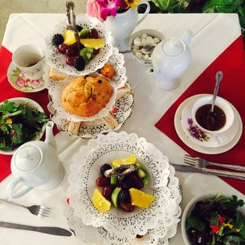 Tea Rose Garden - Afternoon tea for 2 - Tea Rooms Near Me - Pasadena, California