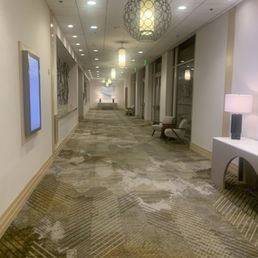 Hallway to ballroom. Hallway to ballroom.