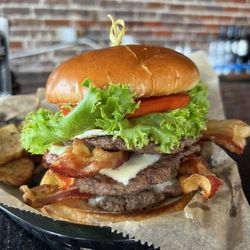 Marmadukes Lodge - Triple Brunch Burger