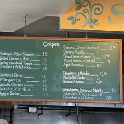 Sweet Pea's Cafe & Catering - Menu June 2025
