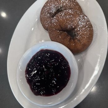 The Toasted Yolk Cafe - Blueberry doughnuts - Breakfast & Brunch Near Me - Birmingham, Alabama The Toasted Yolk Cafe - Blueberry doughnuts - Breakfast & Brunch Near Me - Birmingham, Alabama