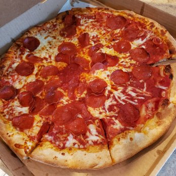 Christopher's Pizza - Large Pepperoni Pizza with extra sauce - Pizza Near Me - Calabash, North Carolina