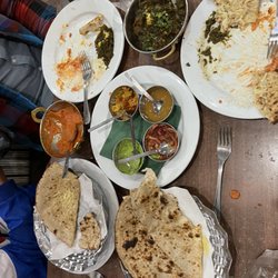 Annaya's Indian Grillhouse - The aftermath. All the curry gone, could have done better on the naan but the portions are huge. The paneer was just meh.
