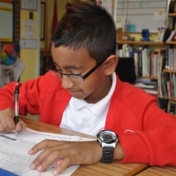 Olivet School - The grade 3 and 4 room employs a holistic approach to education. The goal is to develop each child in a range of areas.