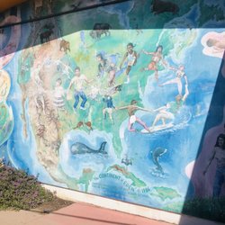 The Continent of Eden mural - Oldie mural.