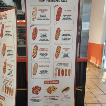 Two Hands Corn Dogs - Menu - Fast Food Near Me - Goodyear, Arizona