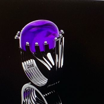 Dee Taylor Designs - Amethyst and Sterling Silver ring!  Let's make your custom version in gold and....you tell me what gemstone! - Jewelry Near Me - Arlington Heights, Illinois