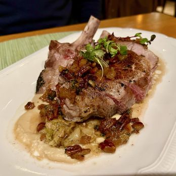 Grange Restaurant & Bar - Double cut pork chop - New American Near Me - Sacramento, California Grange Restaurant & Bar - Double cut pork chop - New American Near Me - Sacramento, California