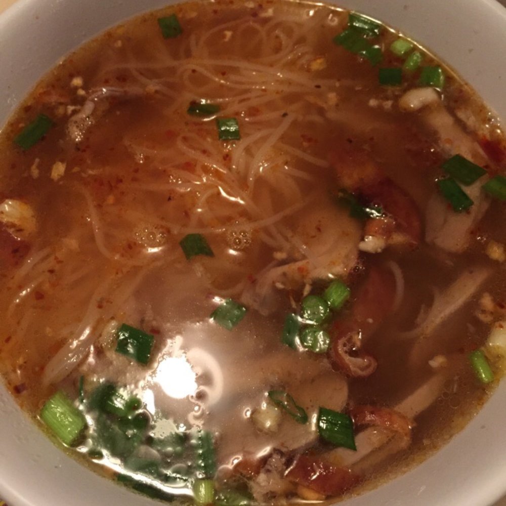 Thara Thai - Duck noodle soup medium spicy. Amazingly good! - Thai Near Me - Champaign, Illinois Thara Thai - Duck noodle soup medium spicy. Amazingly good! - Thai Near Me - Champaign, Illinois