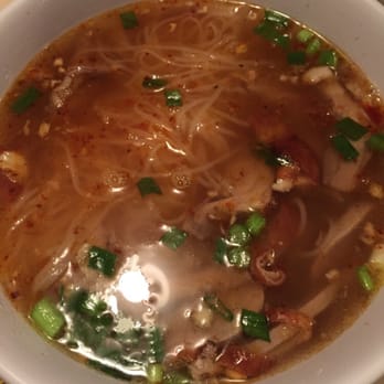 Thara Thai - Duck noodle soup medium spicy. Amazingly good! - Thai Near Me - Champaign, Illinois Thara Thai - Duck noodle soup medium spicy. Amazingly good! - Thai Near Me - Champaign, Illinois