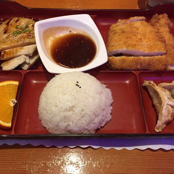 Balboa Teriyaki - Dinner Bento Box - Chicken Teriyaki, Chicken Katsu, and Gyoza - Japanese Near Me - San Francisco, California