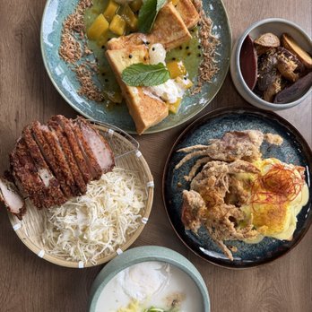 Tur - Passion fruit + mango sticky rice French toast, tonkatsu jook, and softie benedict - Breakfast & Brunch Near Me - San Francisco, California Tur - Passion fruit + mango sticky rice French toast, tonkatsu jook, and softie benedict - Breakfast & Brunch Near Me - San Francisco, California