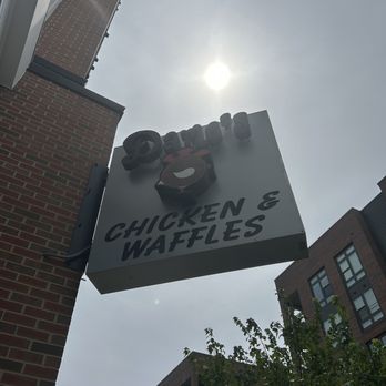 Dame's Chicken & Waffles - Outdoor sign - Southern Near Me - Durham, North Carolina Dame's Chicken & Waffles - Outdoor sign - Southern Near Me - Durham, North Carolina