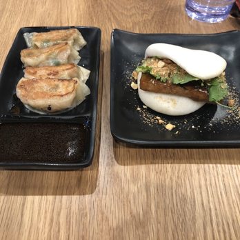 Menya Daruma - Gyoza and tofu bao bun - Noodles Near Me - Charlotte, North Carolina Menya Daruma - Gyoza and tofu bao bun - Noodles Near Me - Charlotte, North Carolina
