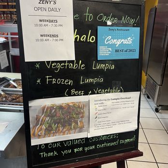 Zeny's Restaurant - Filipino Near Me - Lemoore, California