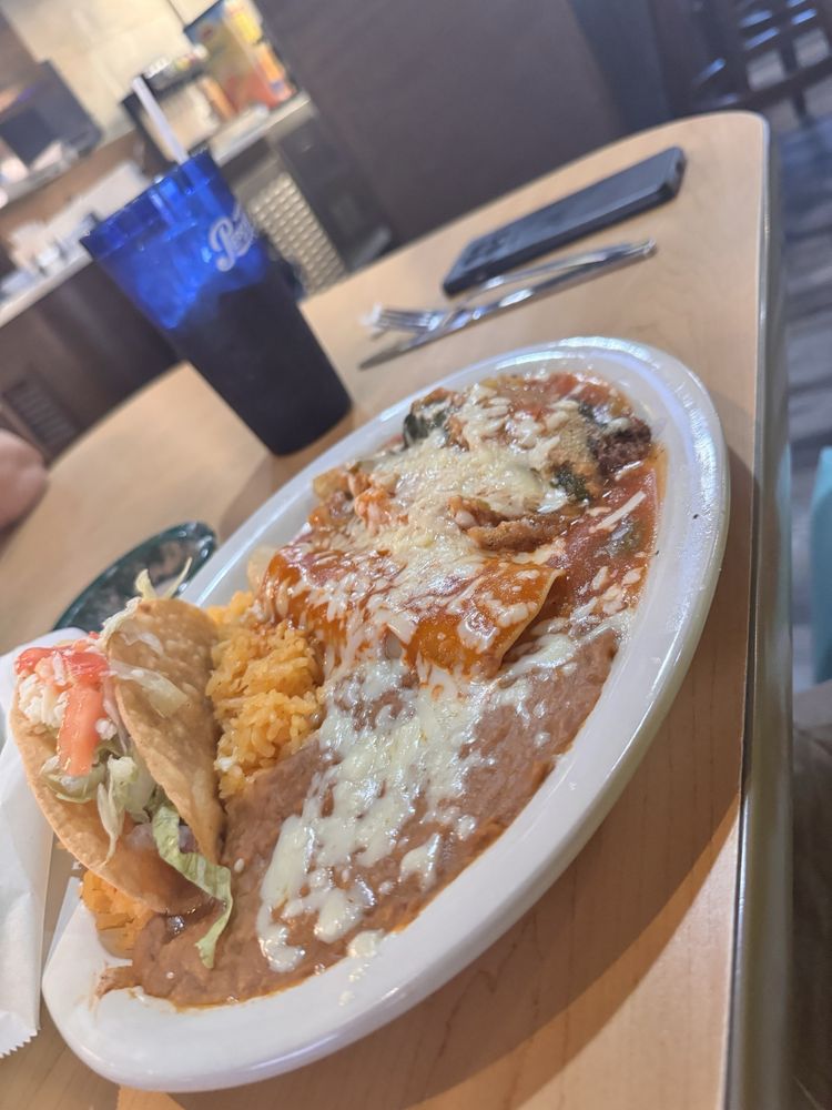 Food from El Ranchito Mexican Restaurant