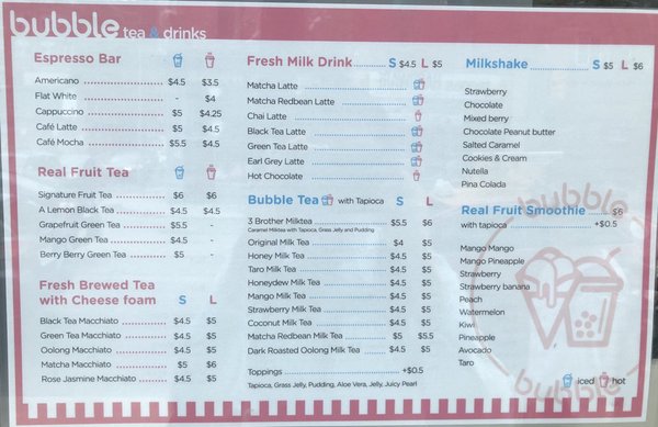 Menu photo 1 Bubble Bubble Waffle & Tea Toronto, ON