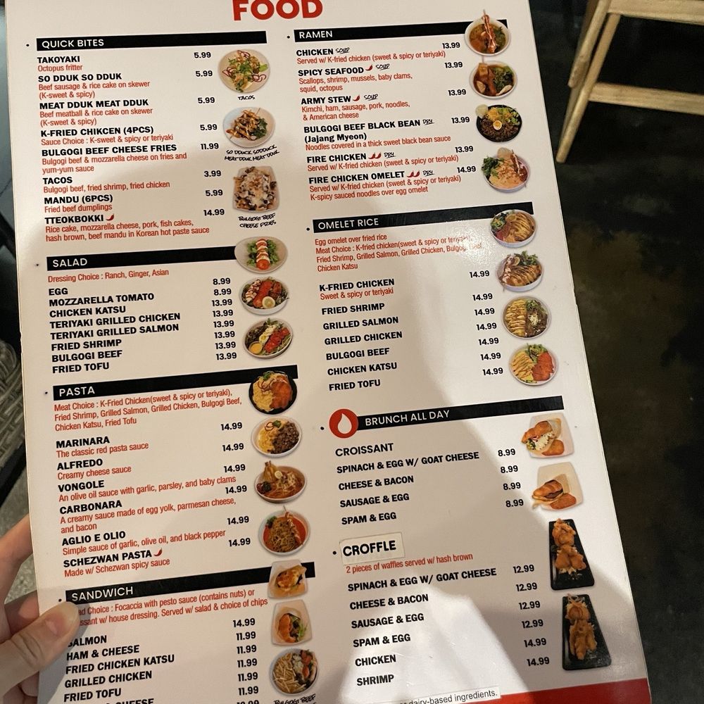 Menu Menu
