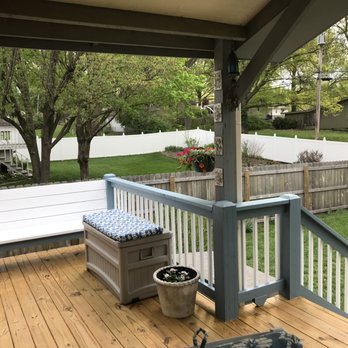 Chad Fry the Deck Guy - Uncovered deck after painting - Decks & Railing Near Me - Blue Springs, Missouri Chad Fry the Deck Guy - Uncovered deck after painting - Decks & Railing Near Me - Blue Springs, Missouri