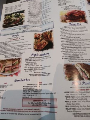 Menu photo 8 Pop's Family Restaurant Milford, CT Menu photo 8 Pop's Family Restaurant Milford, CT