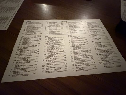 Menu photo 1 Jing Chuan Chinese Restaurant Toledo, OH Menu photo 1 Jing Chuan Chinese Restaurant Toledo, OH