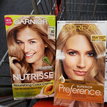 CVS Pharmacy - My final 2 choices out of 8 brands here. I'm a "Champagne Blonde" gal. I am buying 2 of the "Loreal" brand - Drugstores Near Me - Shelby Township, Michigan CVS Pharmacy - My final 2 choices out of 8 brands here. I'm a "Champagne Blonde" gal. I am buying 2 of the "Loreal" brand - Drugstores Near Me - Shelby Township, Michigan
