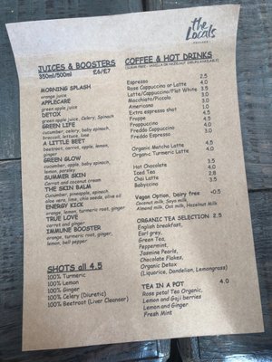 Menu photo 5 The Locals Cafe London, XGL Menu photo 5 The Locals Cafe London, XGL