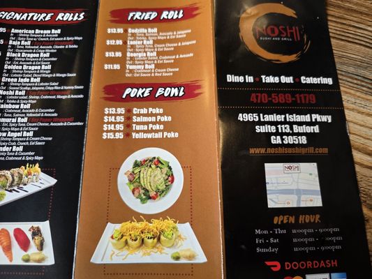 Menu photo 4 Noshi Buford, GA Menu photo 4 Noshi Buford, GA