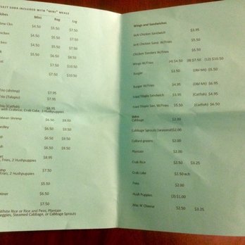 Caribbean 450 - Menu - Caribbean Near Me - Palatka, Florida