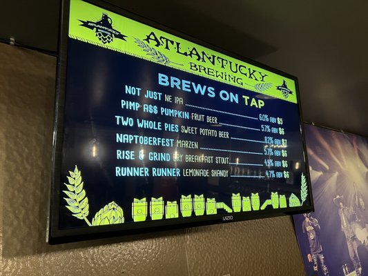 Menu photo 6 Atlantucky Brewing Atlanta, GA Menu photo 6 Atlantucky Brewing Atlanta, GA