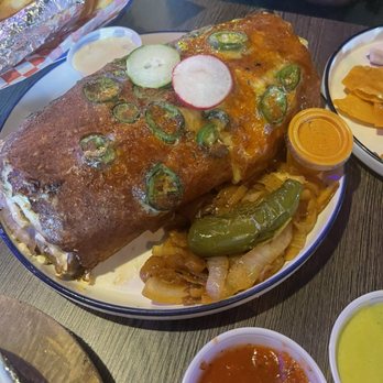 Dona Leti's - Surf and turf burrito - Cocktail Bars Near Me - Houston, Texas