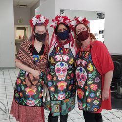 The team Halloween fun!