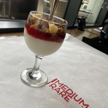 Medium Rare - Fruit parfait - Steakhouses Near Me - Bethesda, Maryland Medium Rare - Fruit parfait - Steakhouses Near Me - Bethesda, Maryland
